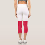 Poland Flag カプリレギンス (裏面)