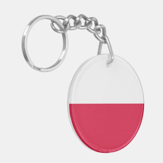 Poland Flag キーホルダー (正面左)