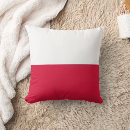 Poland Flag クッション (ブランケット)