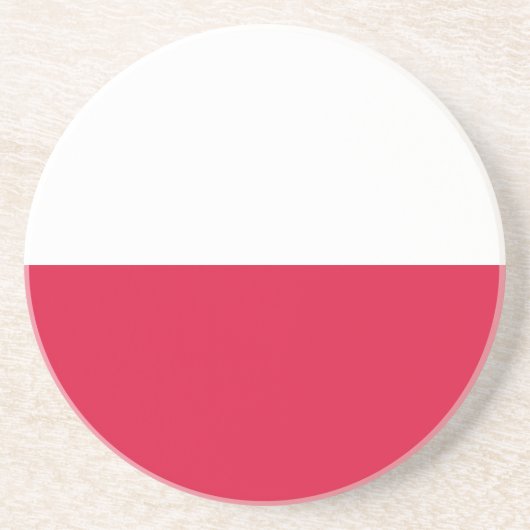 Poland Flag コースター (正面)