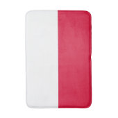 Poland Flag バスマット (正面縦)