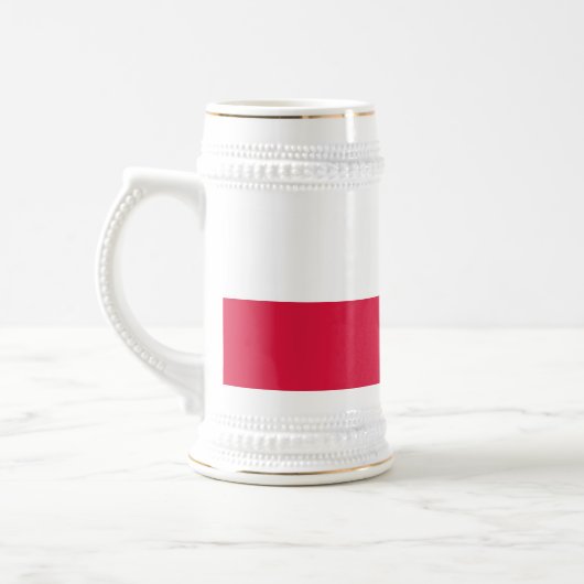 Poland Flag ビールジョッキ (左)