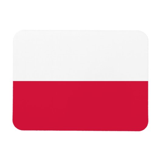 Poland Flag マグネット (横)