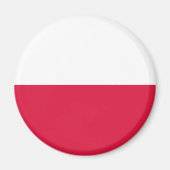 Poland Flag マグネット (正面)