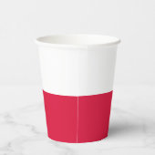 Poland Flag 紙コップ (右)