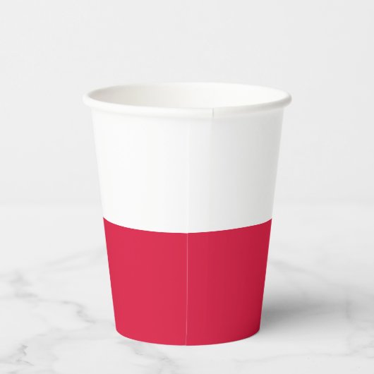 Poland Flag 紙コップ (右)