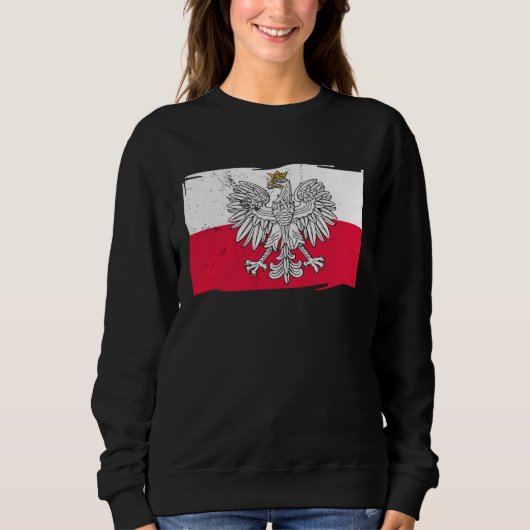 Poland Polish Polska Polski Husaria スウェットシャツ (正面)