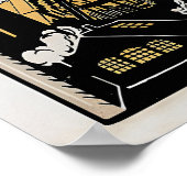 Poland Propaganda Poster Workers Break Chains ポスター (角)