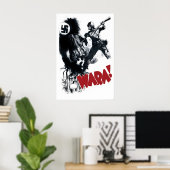 Poland WWII Propaganda Poster Hands Off! ポスター (ホームオフィス)