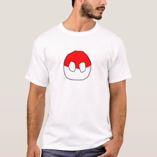 PolandBall Tシャツ (正面)