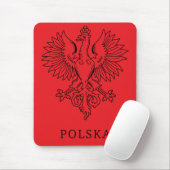 Poland's White Eagle Contemporary State Emblem  マウスパッド (マウス)