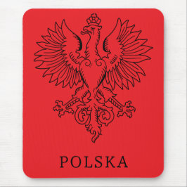 Poland's White Eagle Contemporary State Emblem  マウスパッド