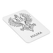Poland's White Eagle Contemporary State Emblem  マグネット (右側)