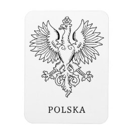 Poland's White Eagle Contemporary State Emblem  マグネット