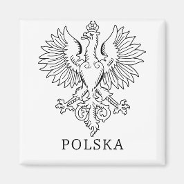 Poland's White Eagle Contemporary State Emblem  マグネット