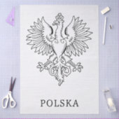 Poland's White Eagle Contemporary State Emblem  薄葉紙 (クラフト)