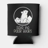 Polar Bearのサポークールト 缶クーラー (正面)