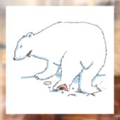 Polar Bearウィンドウが離れない ウィンドウサイン (シート2)