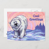 Polar Bearカスタマイズ可能はがき ポストカード (正面/裏面)