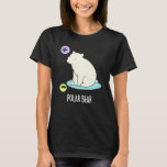 Polar Bear おもしろい Science Pun Dark BG Tシャツ<br><div class="desc">Polar Bear おもしろい Science Punは電柱を持つ可愛いホッキョクグマを特徴としている。おもしろいホッキョクグマとパンストを愛する家族や友人のためのパンプギフト。</div>