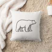 Polar Bear クッション (ブランケット)