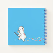 Polar bear　ホッキョクグマ（白くま）カスタム　スケッチ／ ノートブック (裏面)