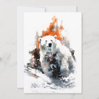 Polar Bear American Wild Animal  シーズンカード
