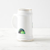 Polar Bear Art Beer Mug First Nations Bear Stein ビールジョッキ (正面左)
