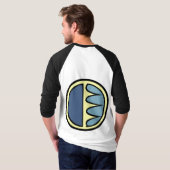 Polar Bear Art Jerseyメンズポーラーベアーシャツ Tシャツ (裏面フル)