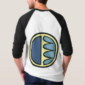 Polar Bear Art Jerseyメンズポーラーベアーシャツ Tシャツ (裏面)