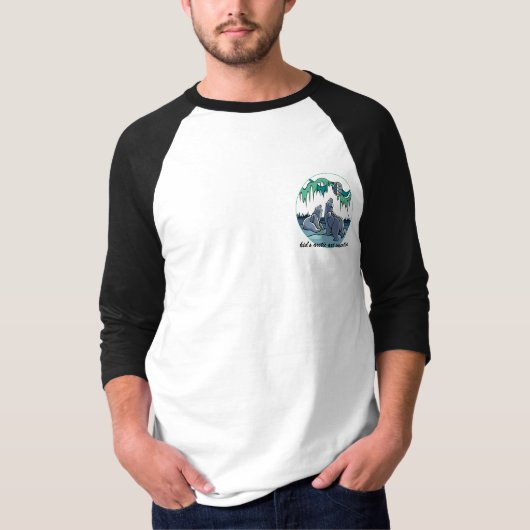 Polar Bear Art Jerseyメンズポーラーベアーシャツ Tシャツ (正面)