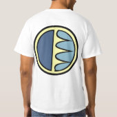 Polar Bear Art TシャツMen's Polar Bearシャツ Tシャツ (裏面)