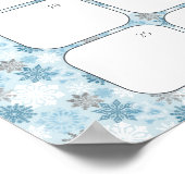 Polar Bear Baby Shower締め切りポスター ポスター (角)