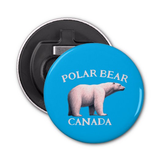 POLAR BEAR CANADA 栓抜き (正面)