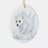 Polar Bear Ceramic Ornament セラミックオーナメント (右)