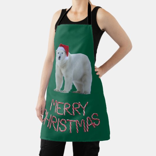 Polar Bear Christmas Apron エプロン (インサイチュ)