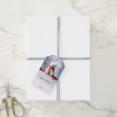 Polar Bear Christmas Gift Tag ギフトタグ (より糸付き)