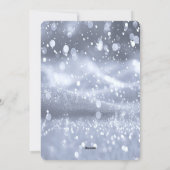 Polar Bear Christmas Holiday Card シーズンカード (裏面)