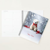 Polar Bear Christmas Holiday Planner プランナー手帳 (ディスプレー)