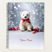 Polar Bear Christmas Holiday Planner プランナー手帳 (正面)