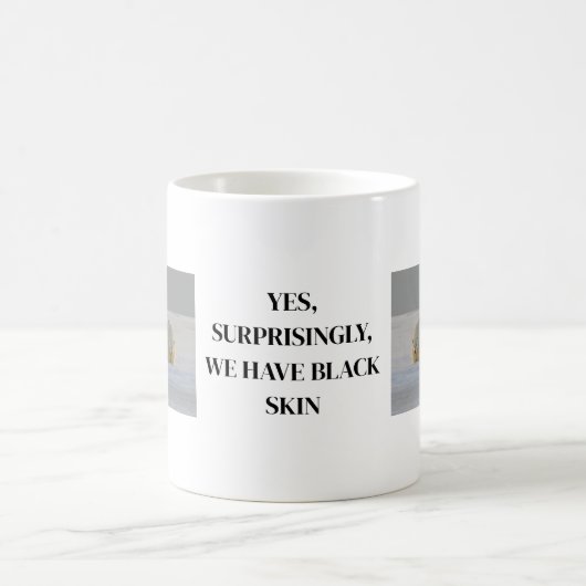 Polar bear coffee mug コーヒーマグカップ (中央)