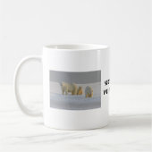 Polar bear coffee mug コーヒーマグカップ (左)