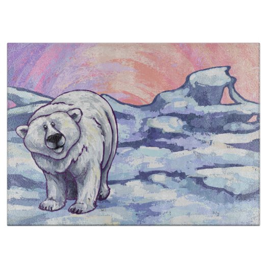 Polar Bear Gift & Accessories カッティングボード (正面)