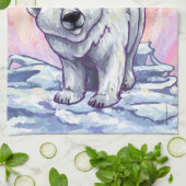 Polar Bear Gift & Accessories キッチンタオル (折り畳み)