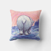 Polar Bear Gift & Accessories クッション (裏面)