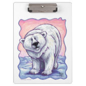 Polar Bear Gift & Accessories クリップボード (正面)