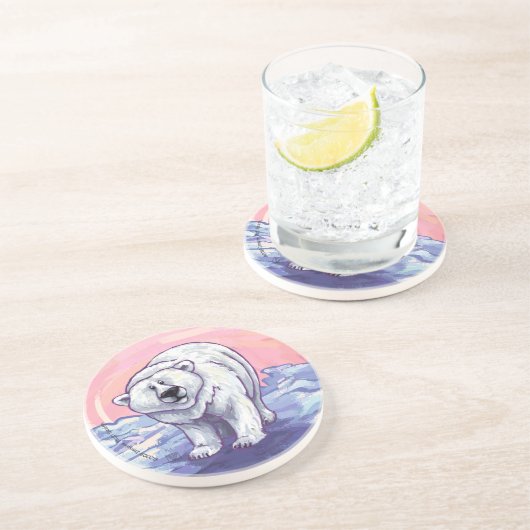 Polar Bear Gift & Accessories コースター (側面)