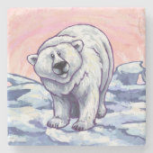 Polar Bear Gift & Accessories ストーンコースター (正面)