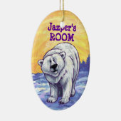 Polar Bear Gift & Accessories セラミックオーナメント (右)