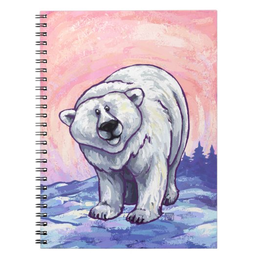 Polar Bear Gift & Accessories ノートブック (正面)